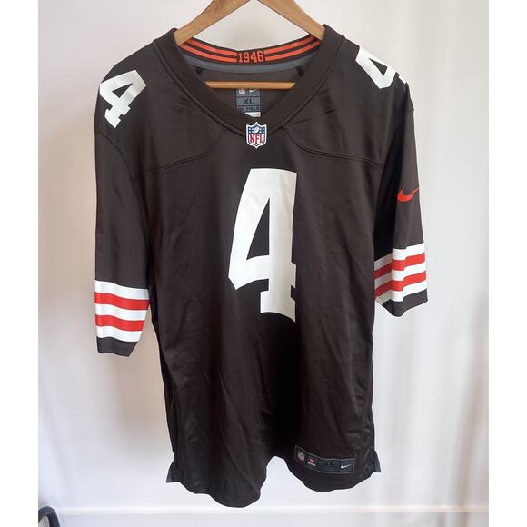 Nike Other - Cleveland Browns Deshaun Watson Nike‎ Men's Brown 2022 Official NFL Game XL
